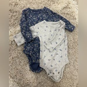 Organic Little Planet Baby Girl Onesies